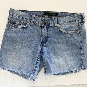 Calvin Klein Women's jean shorts Distressed 6